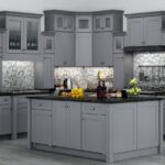 framed kitchen cabinet