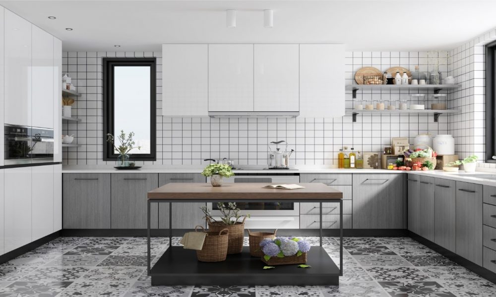 YM054 frameless cabinets